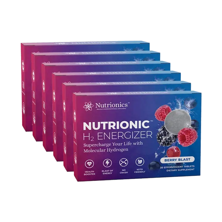 Nutrionic™ H2 Energizer molecular hydrogen tablets Berry Blast