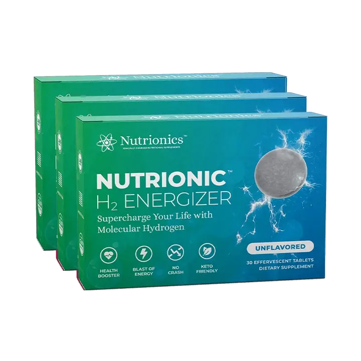 Nutrionic™ H2 Energizer molecular hydrogen tablets Unflavored