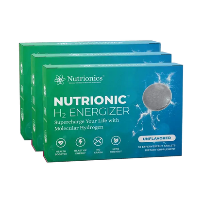 Nutrionic™ H2 Energizer molecular hydrogen tablets Unflavored