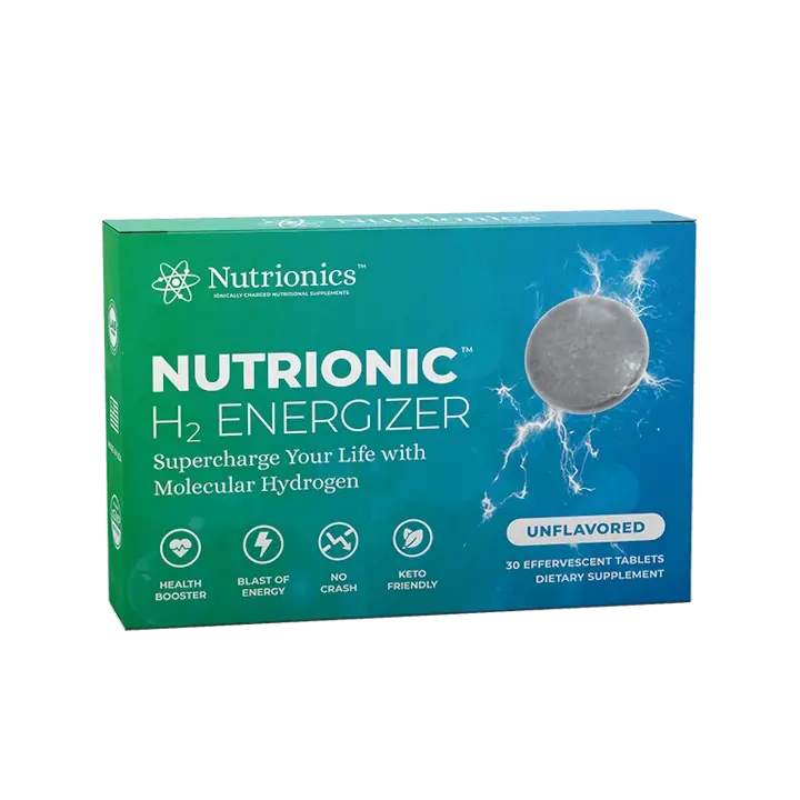 Nutrionic™ H2 Energizer molecular hydrogen tablets Unflavored