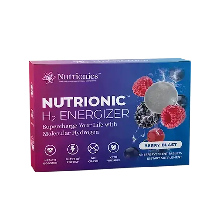 Nutrionic™ H2 Energizer molecular hydrogen tablets Berry Blast